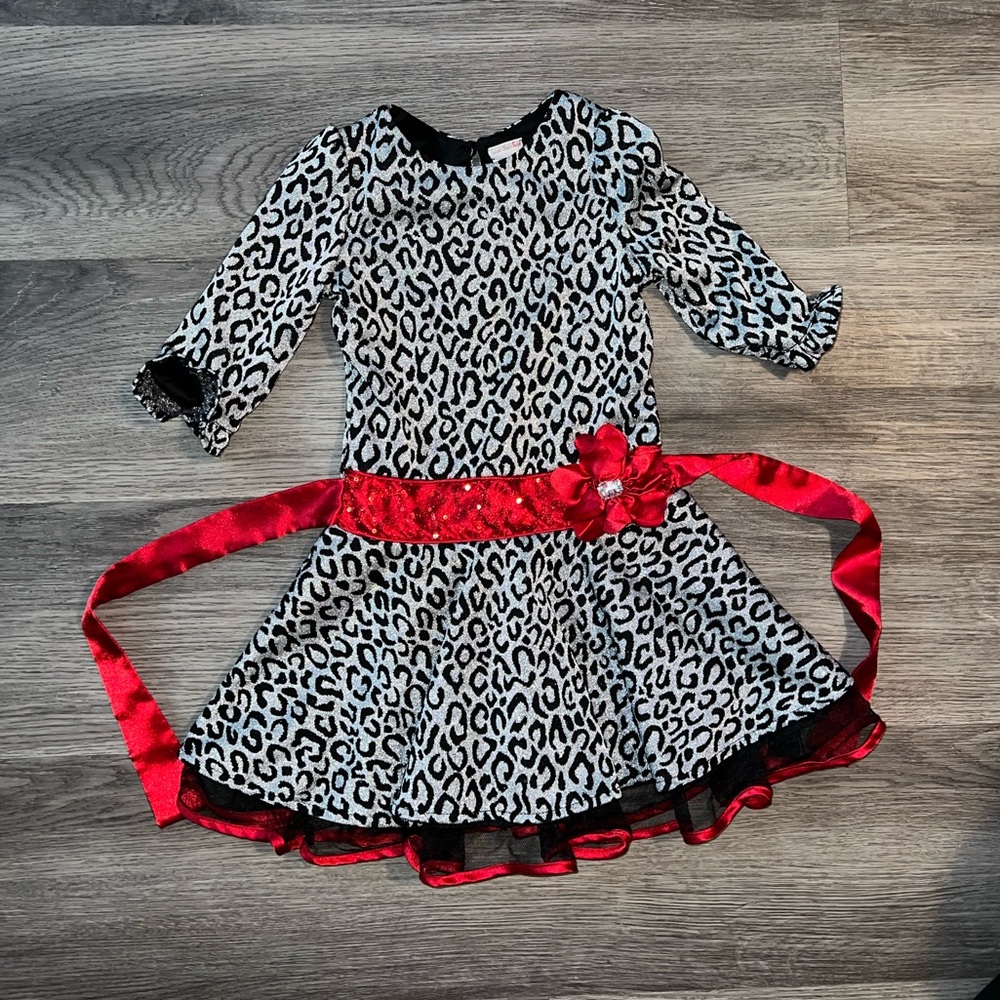 Leopard Toddler Dress